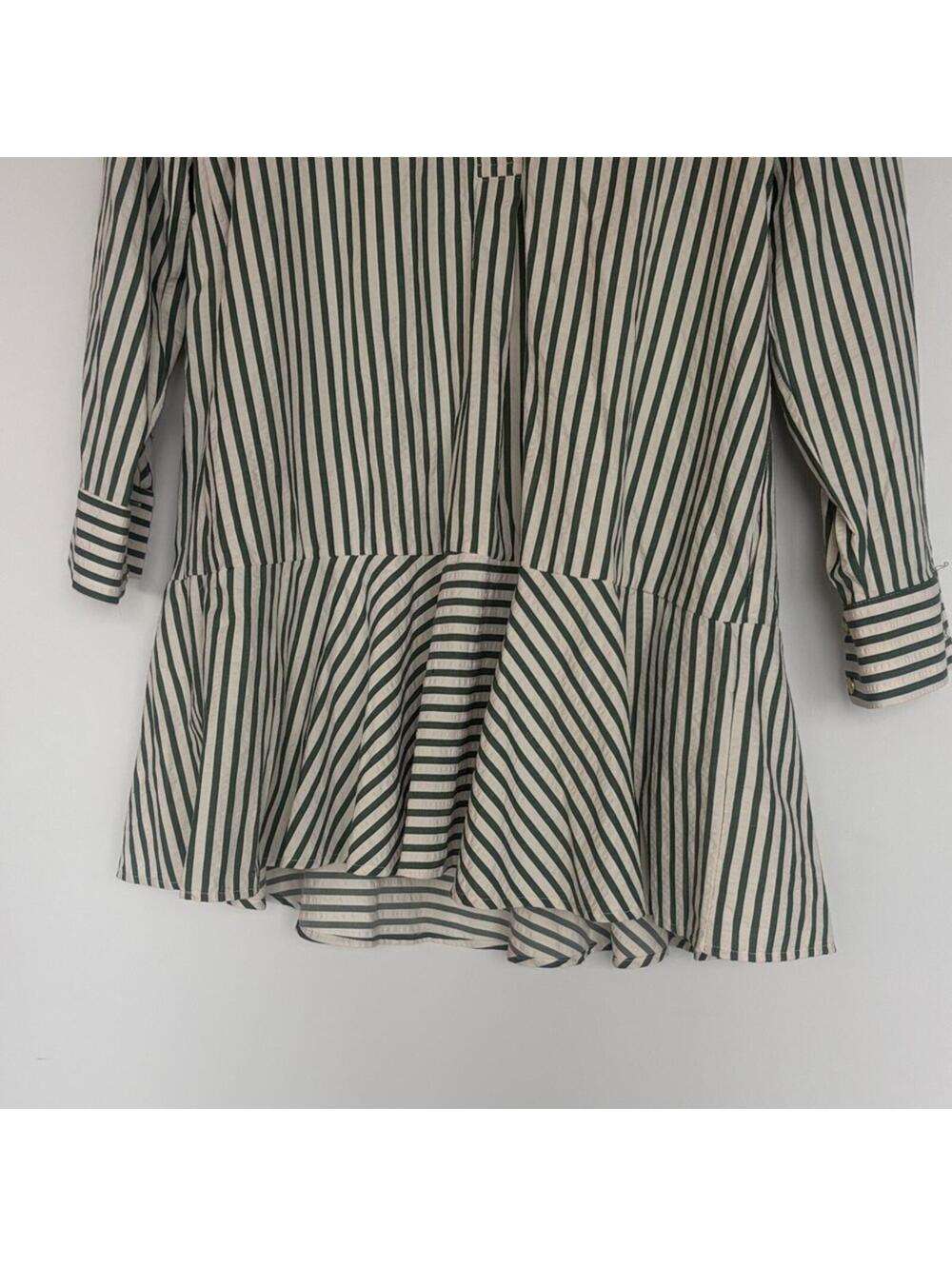 Entro Black and White Striped Dress - Picture 4 of 4